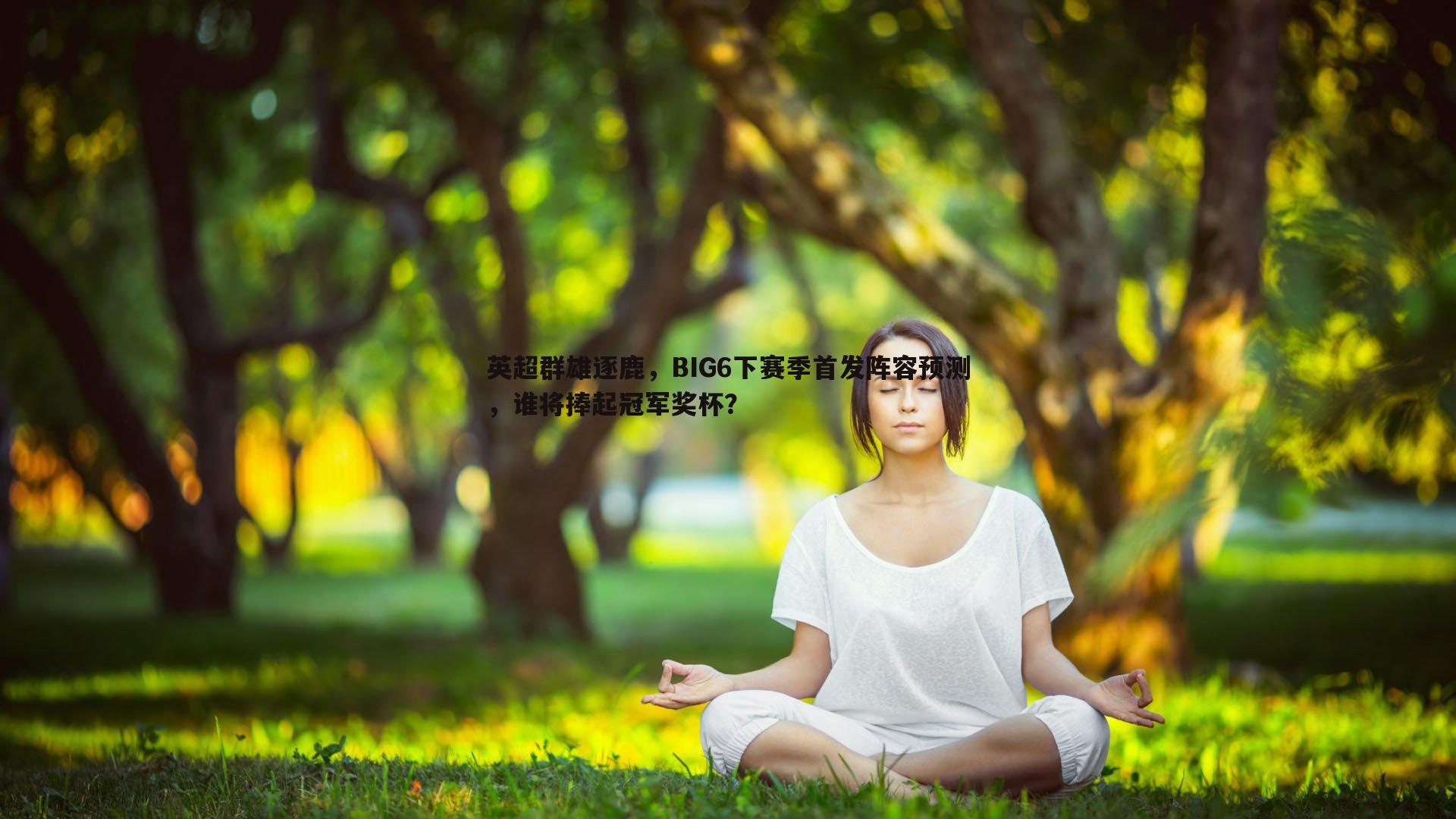 英超群雄逐鹿,BIG6下赛季首发阵容预测,谁将捧起冠军奖杯?
